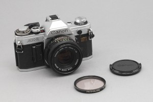 Canon AE-1 con 50/1,8 New