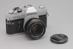 Canon FTb QL cromata con 50/1,8