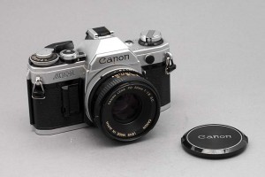 Canon AE-1 con 50mm F.1,8 S.C.