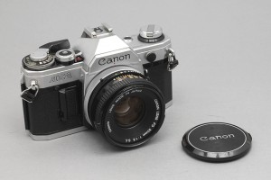 Canon AE-1 con 50mm F.1,8 S.C.